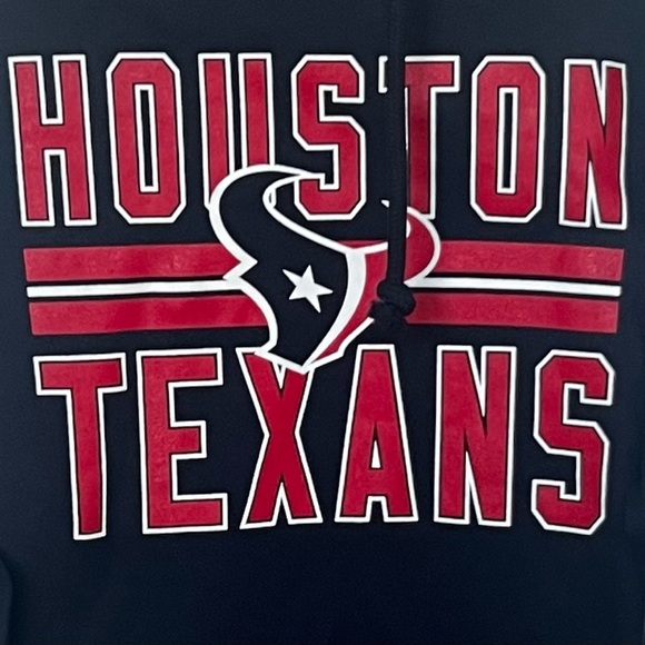 NWT Houston Texans Hoodie Sweatshirt Pullover Navy Blue NFL Football Size XL - Picture 6 of 6